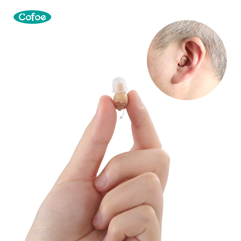 Mini audífonos CIC para el hogar para sordera