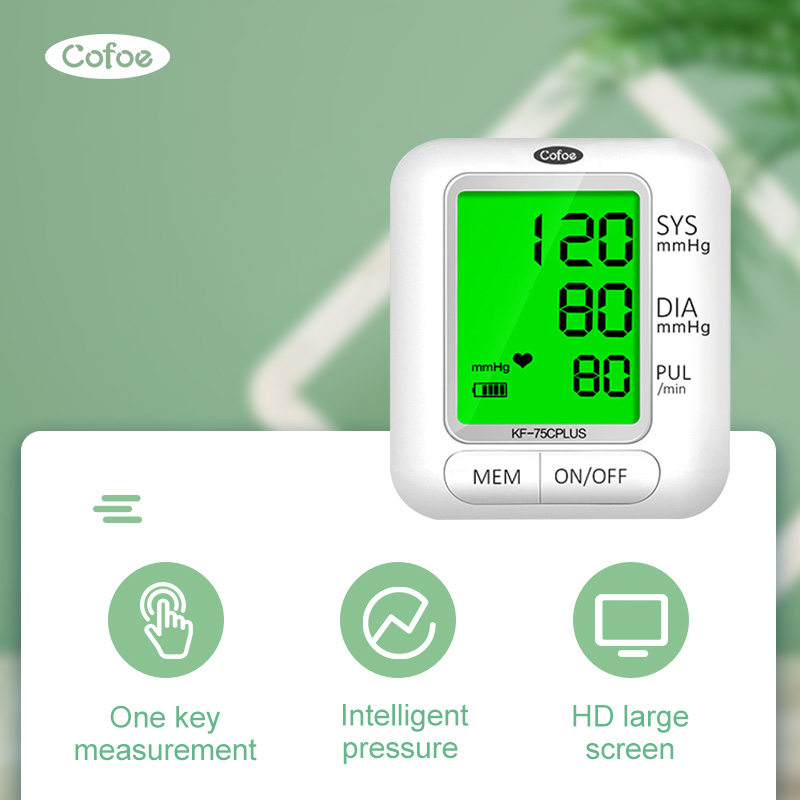 Monitor de presión arterial de los hospitales aprobados por KF-75C-PLUS aprobados por la FDA