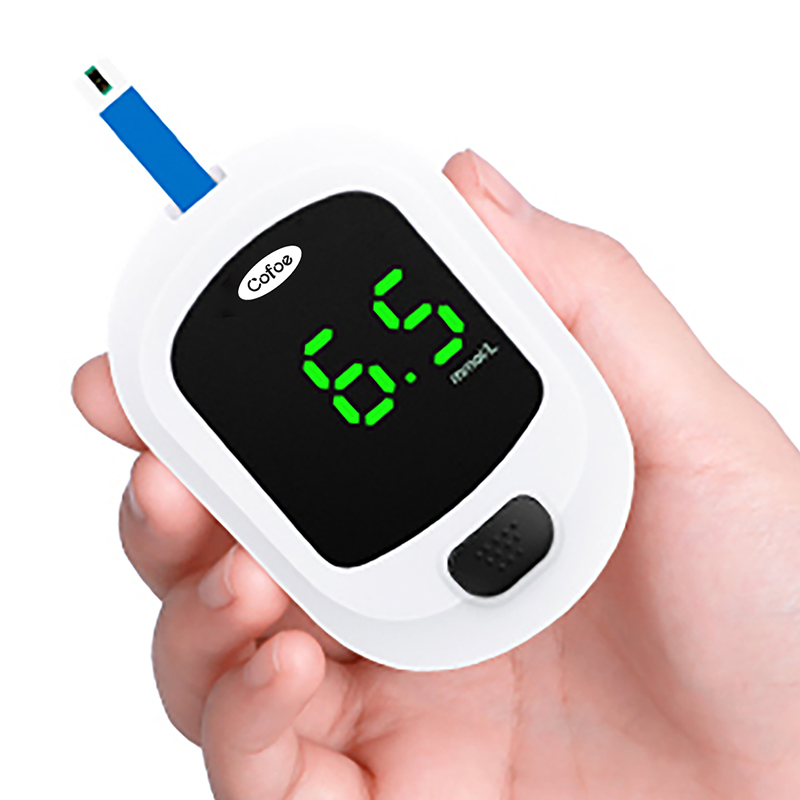 Medidor digital de glucosa en sangre KF-A02 con tiras