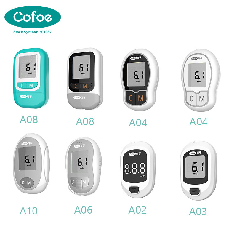 KF-A06 CE CETOUT CARE TOUT ON CALL más Kit Firitas de prueba continuas Monitor de sangre Sensor de glucosa medidores de glucómetro