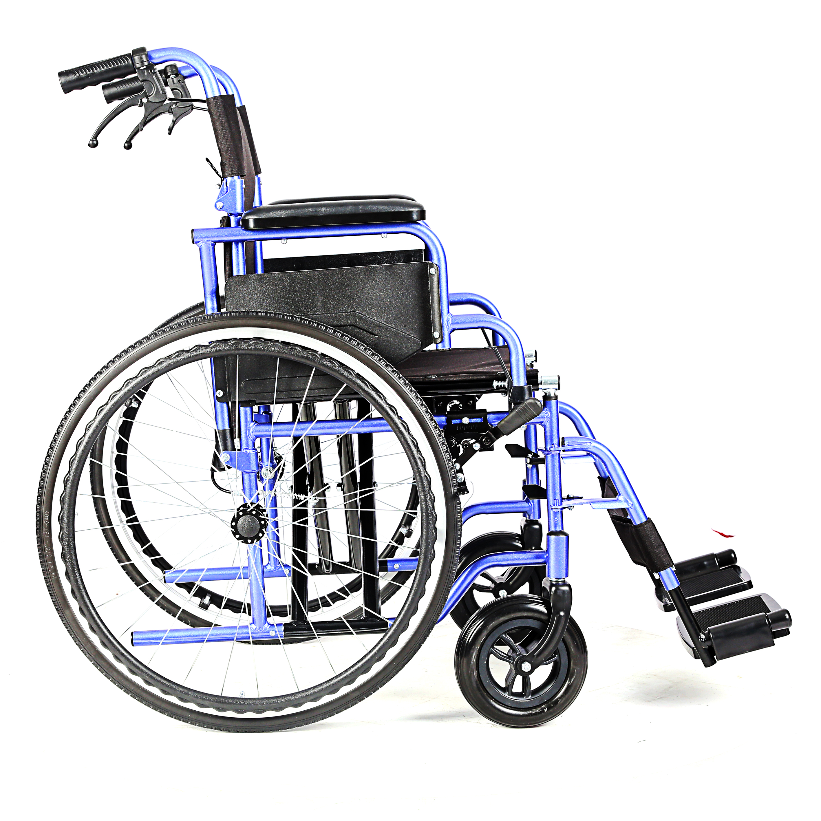 KF-SYIV-005 plegable Pendiente reposapiés Peso ligero Manual de adultos silla de ruedas 