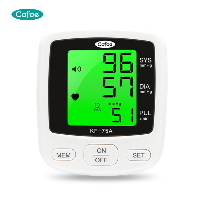Monitor de presión arterial de hospitales recargables de KF-75A